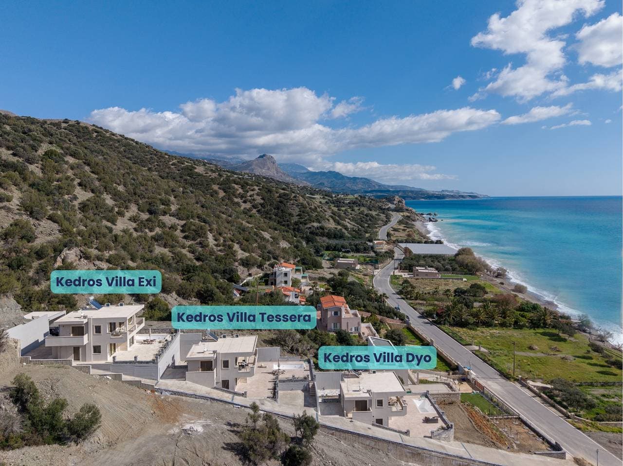 Foto 6 von 28: Kedros Villa 6, Beachfront 20m & Pool