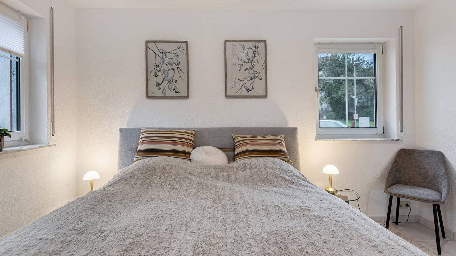 Foto 10 von 21: Ferienwohnung 'Heidegarten' mit Privatterrasse, Gemeinschaftsgarten und Wi-Fi