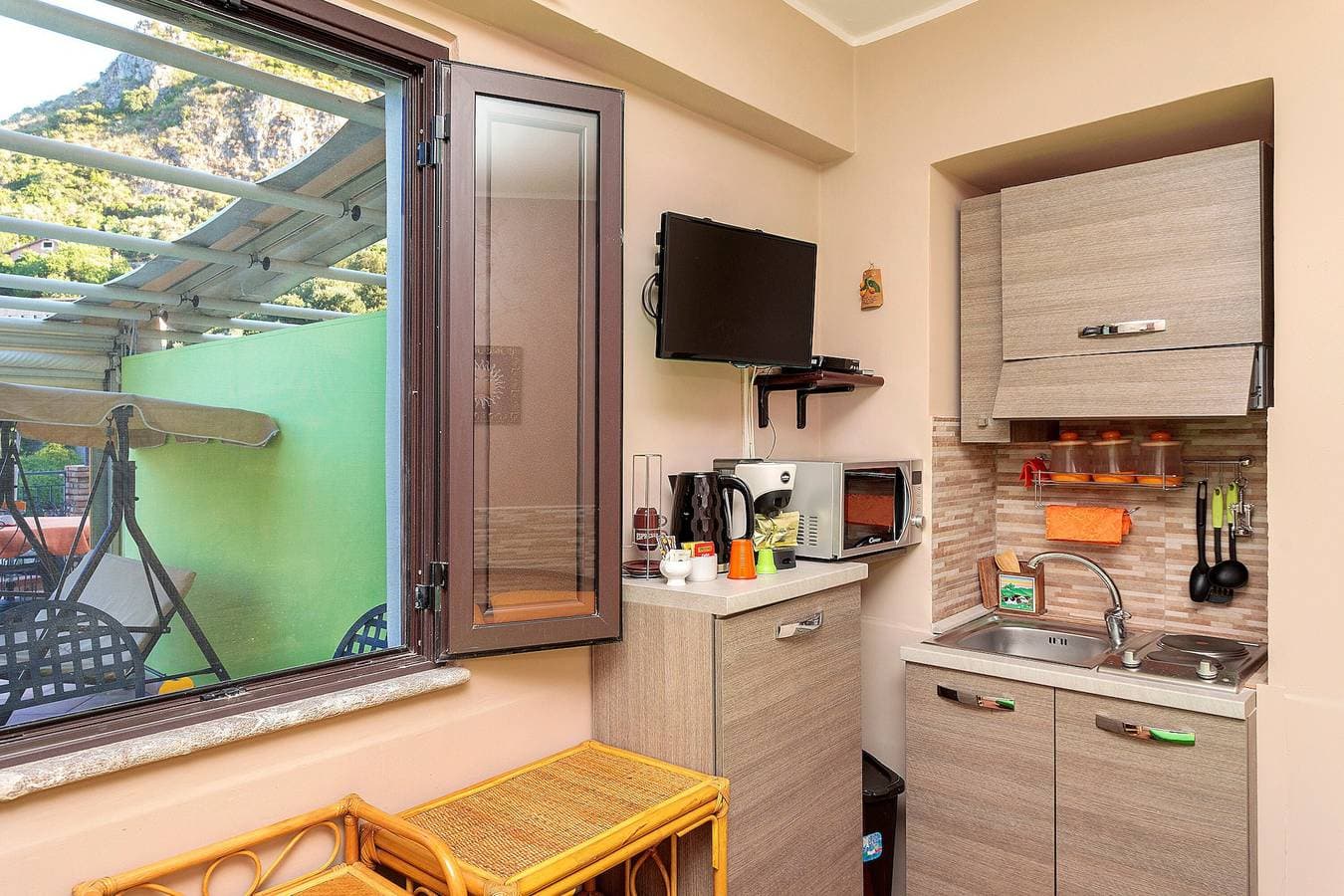 Foto 4 von 36: Studio 'Le Grand Soleil - Selene' mit Meerblick, WLAN und Klimaanlage