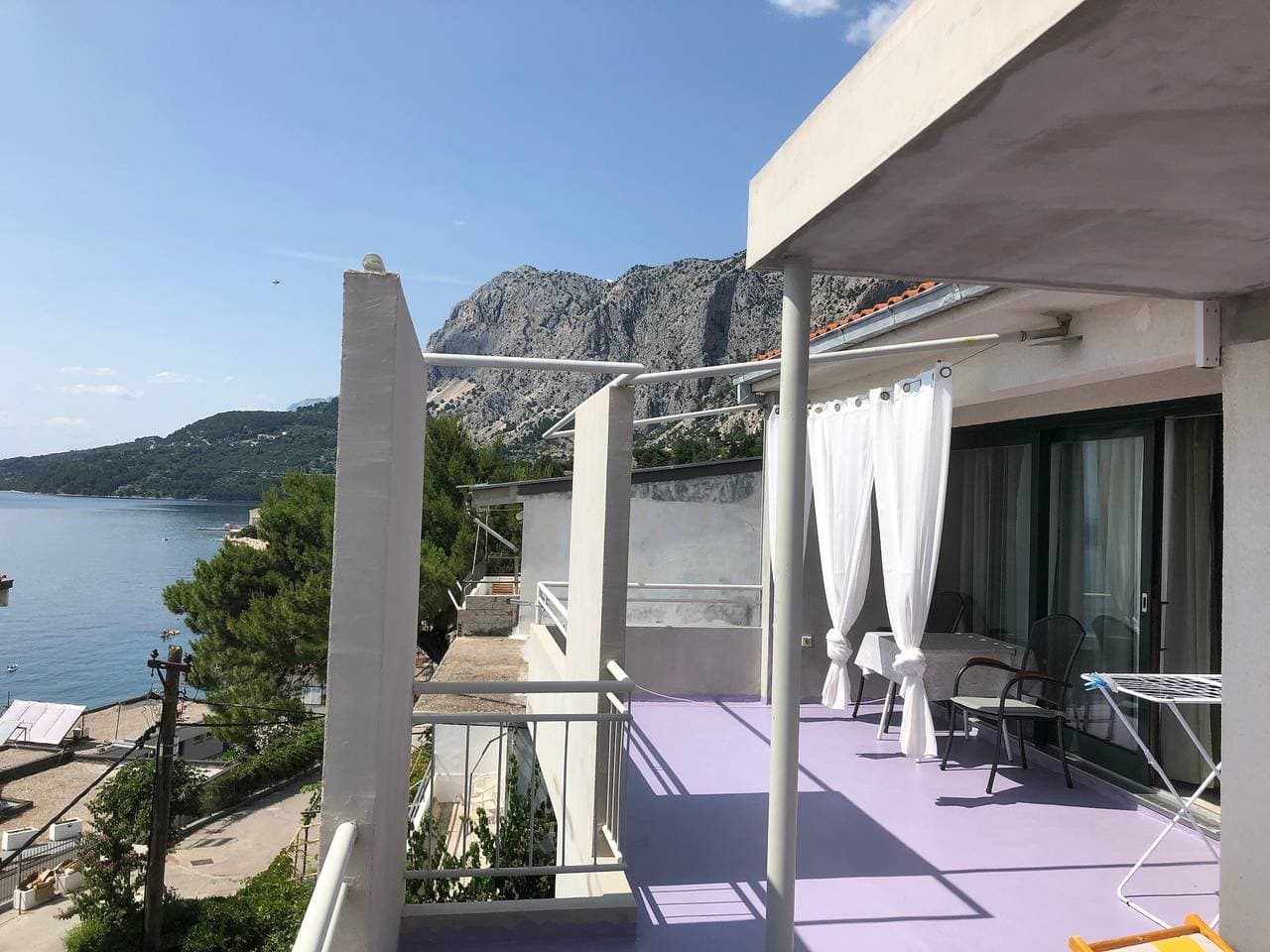 1-Zimmer-Ferienwohnung mit Terrasse und Meerblick Drasnice, Makarska A-22573-c 1