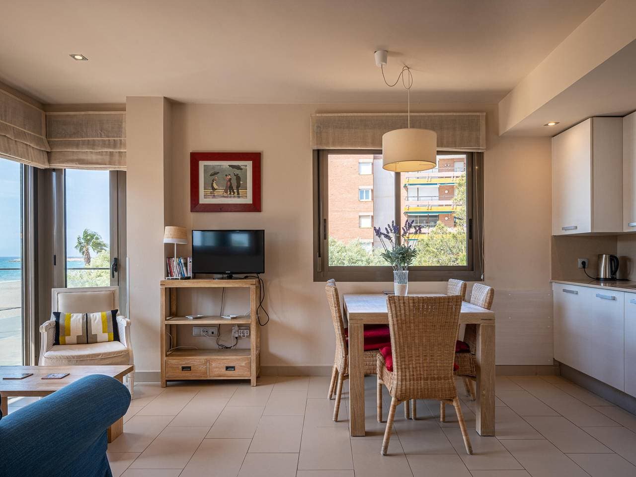 Foto 8 von 29: Gemütliche Wohnung mit Meerblick und Klimaanlage in Torredembarra