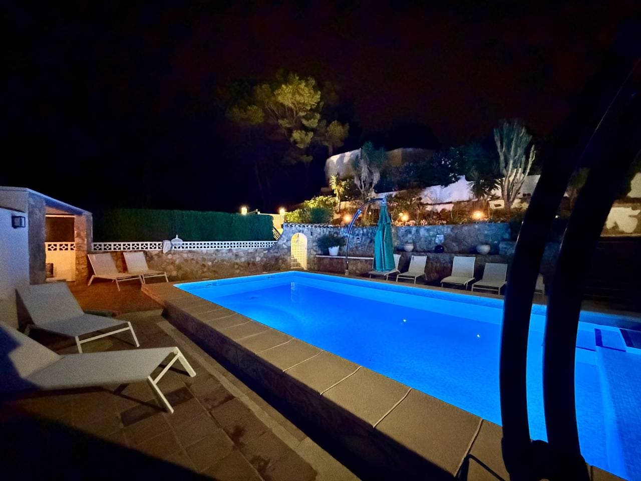 Foto 5 von 41: Villa 800 m vom Strand in Benissa/Calpe mit Meerblick, WLAN und Klimaanlage