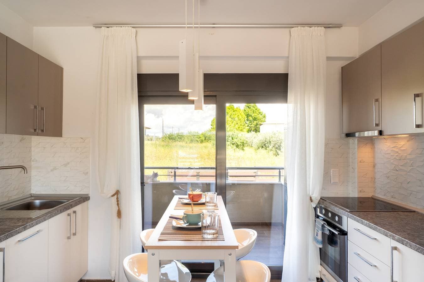 Foto 5 von 28: Luxusapartment Domania mit Meerblick, WLAN und Klimaanlage