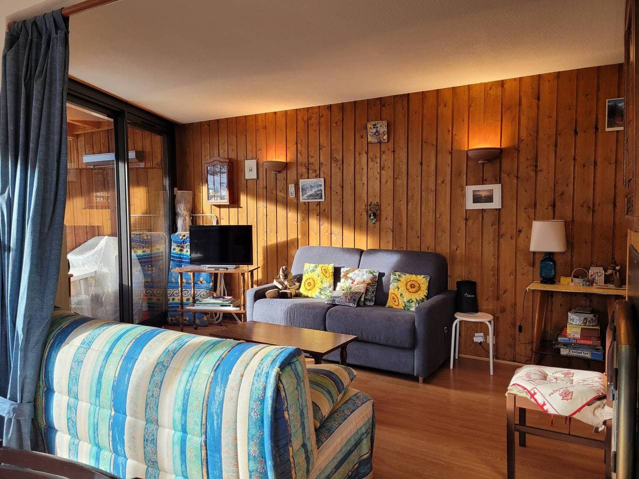 Foto 10 von 16: Große Wohnung in Pra-Loup mit Balkon und Parkplatz für 8 Pers