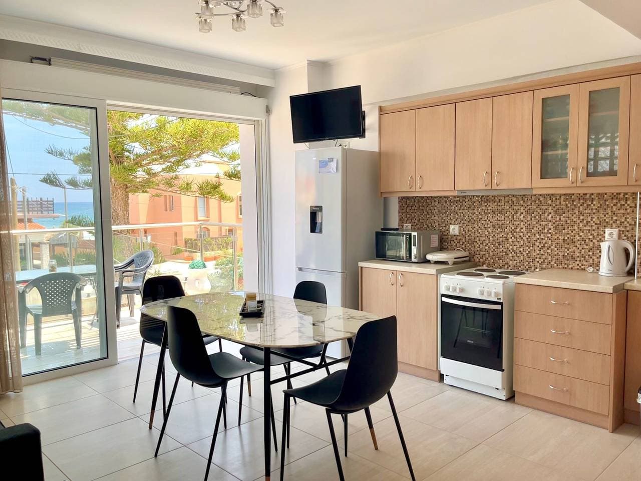Penthouse am Strand von Chania Ägäis Kreta 1