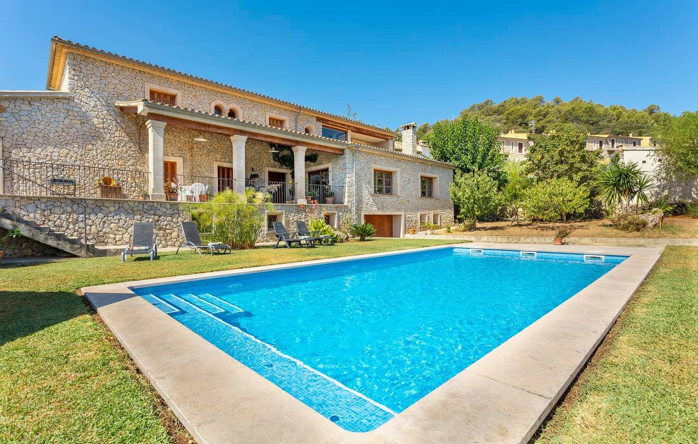 Gemütliche Wohnung mit Terrasse, Pool und BBQ in der Nähe von Mancor de la Vall 1