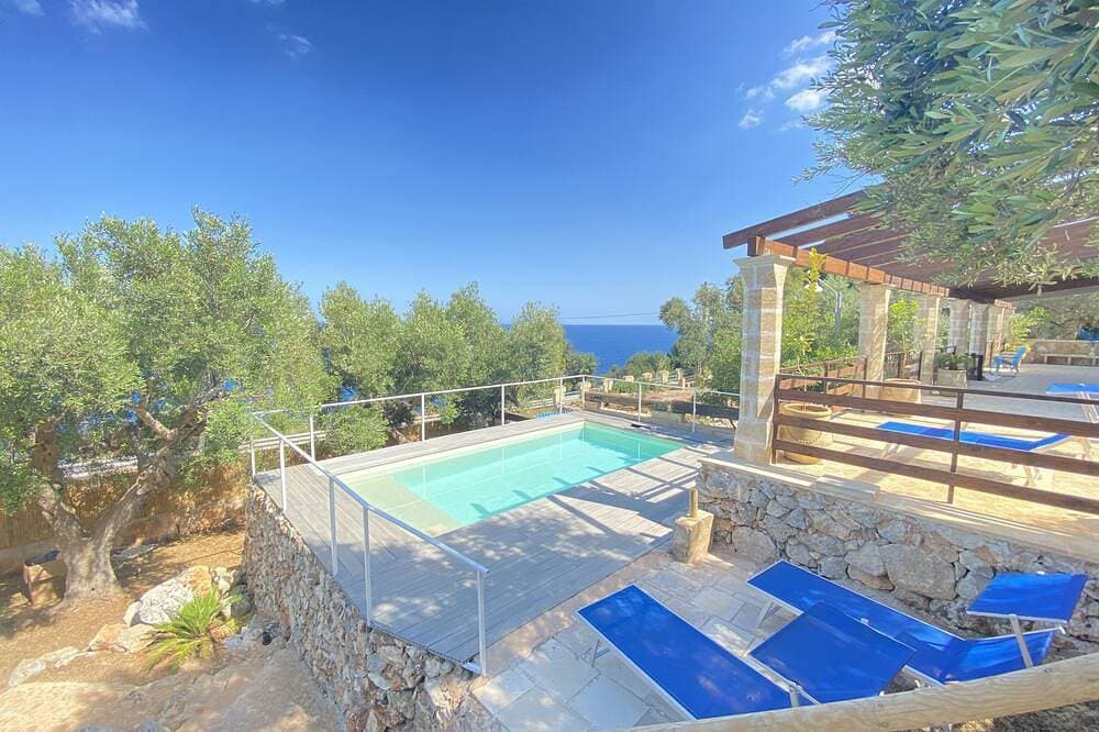 Seafront Villa with private pool 1