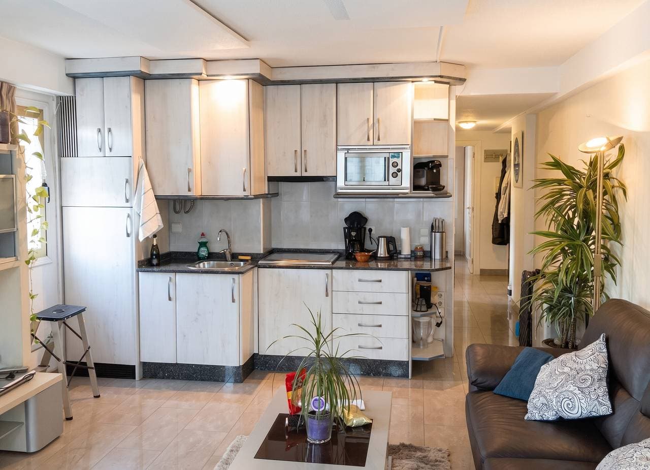 Foto 6 von 20: Moderne Wohnung in Finestrat, 50 m² mit Gemeinschaftspool