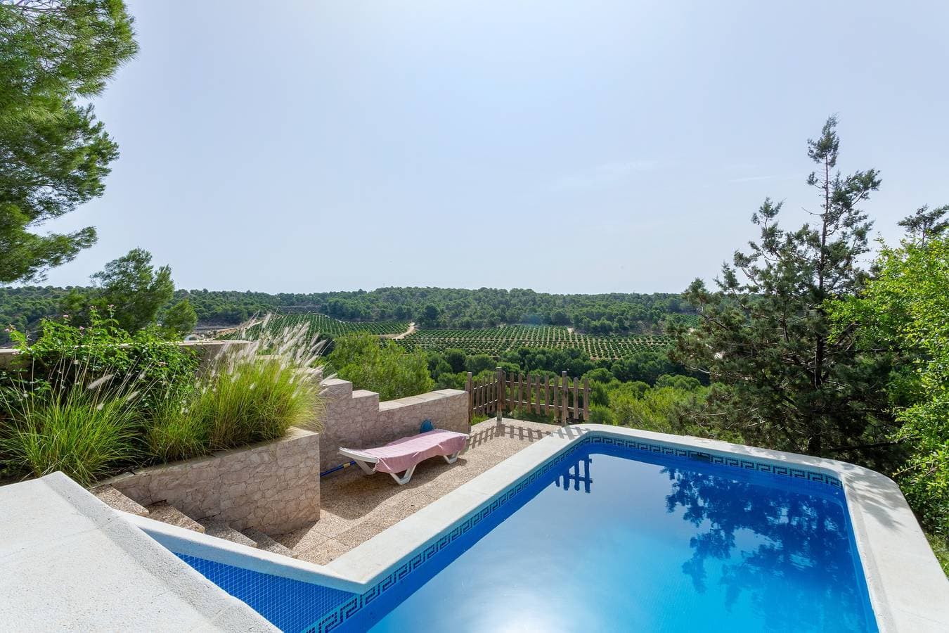 Foto 3 von 30: Villa „Las Pedrizas“ mit Bergblick, privatem Pool und WLAN