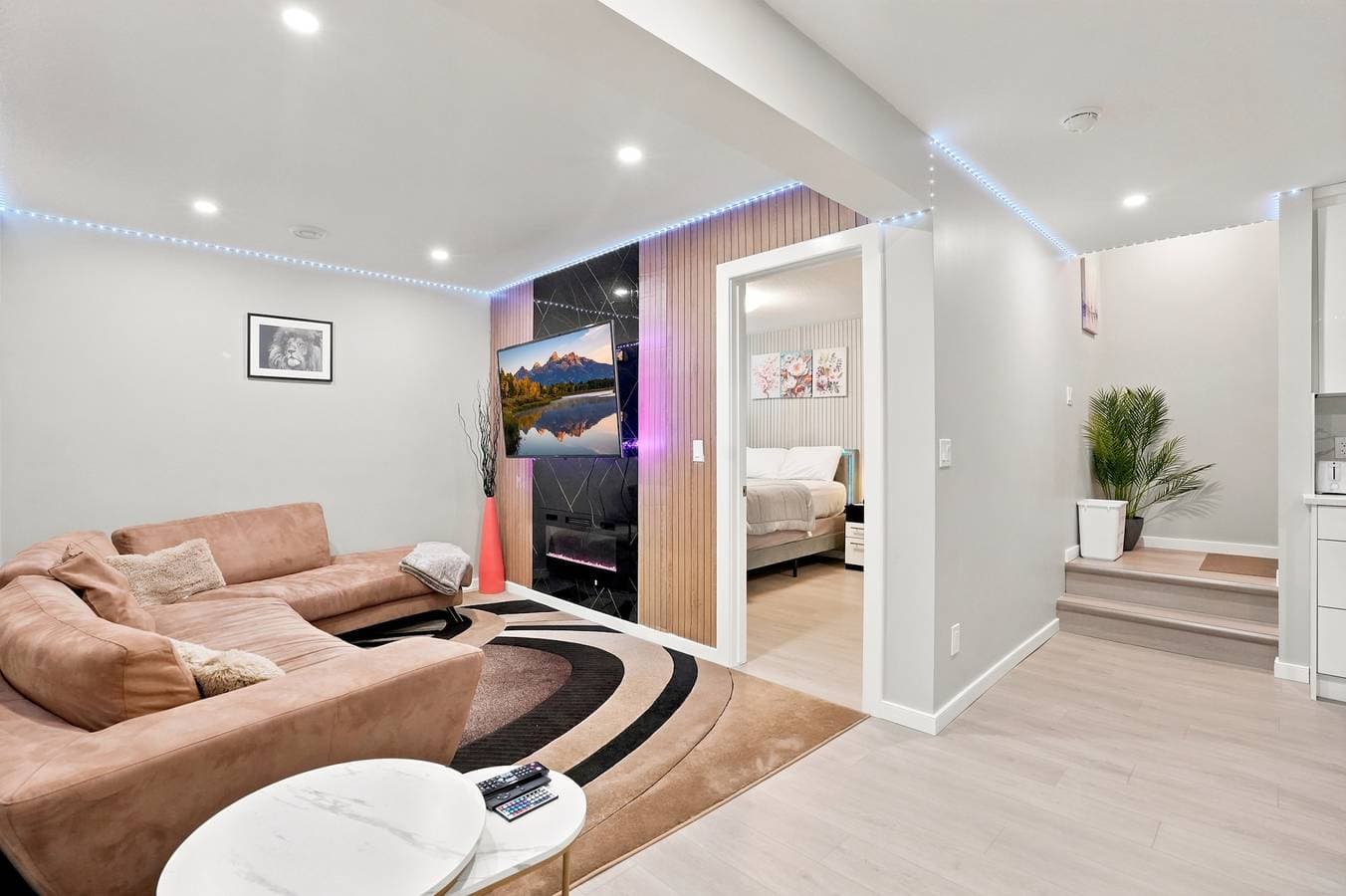 Foto 8 von 23: Gemütliches Apartment mit 1 Schlafzimmer in Calgary mit Kochnische