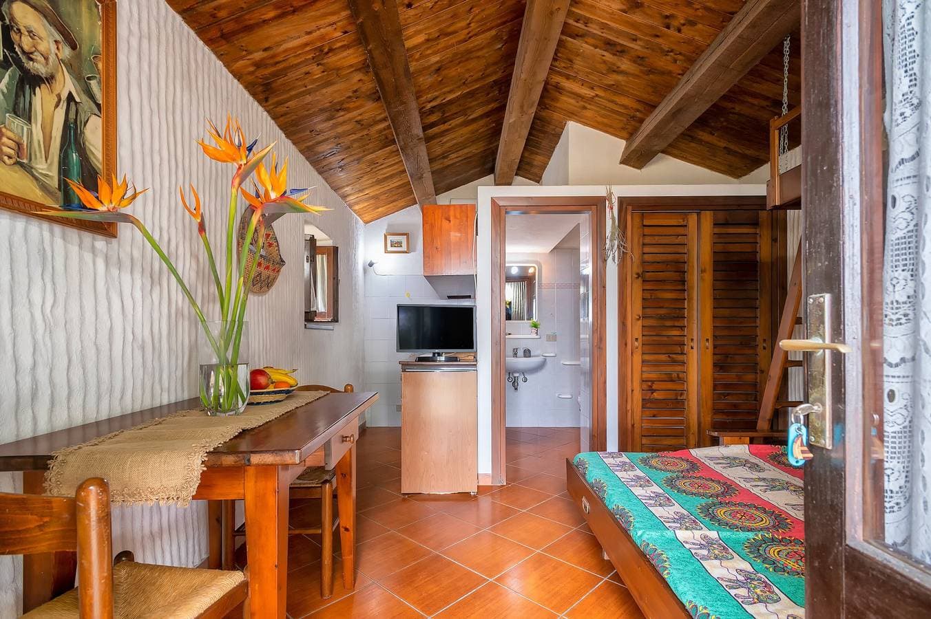 Foto 5 von 20: Ferienhaus "La casetta con vista" mit Meerblick, Terrasse und Garten