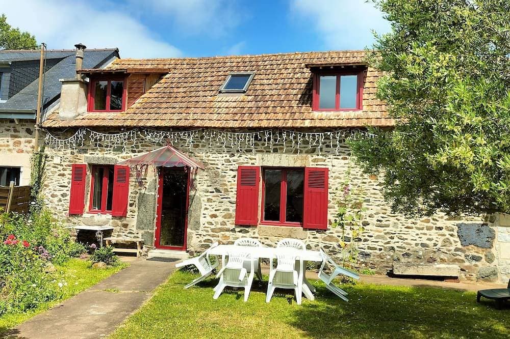 Hübsche Longère mit umzäuntem Garten, 3 *.  Ajoncs d'Or Strände und Golf in der Nähe. 1