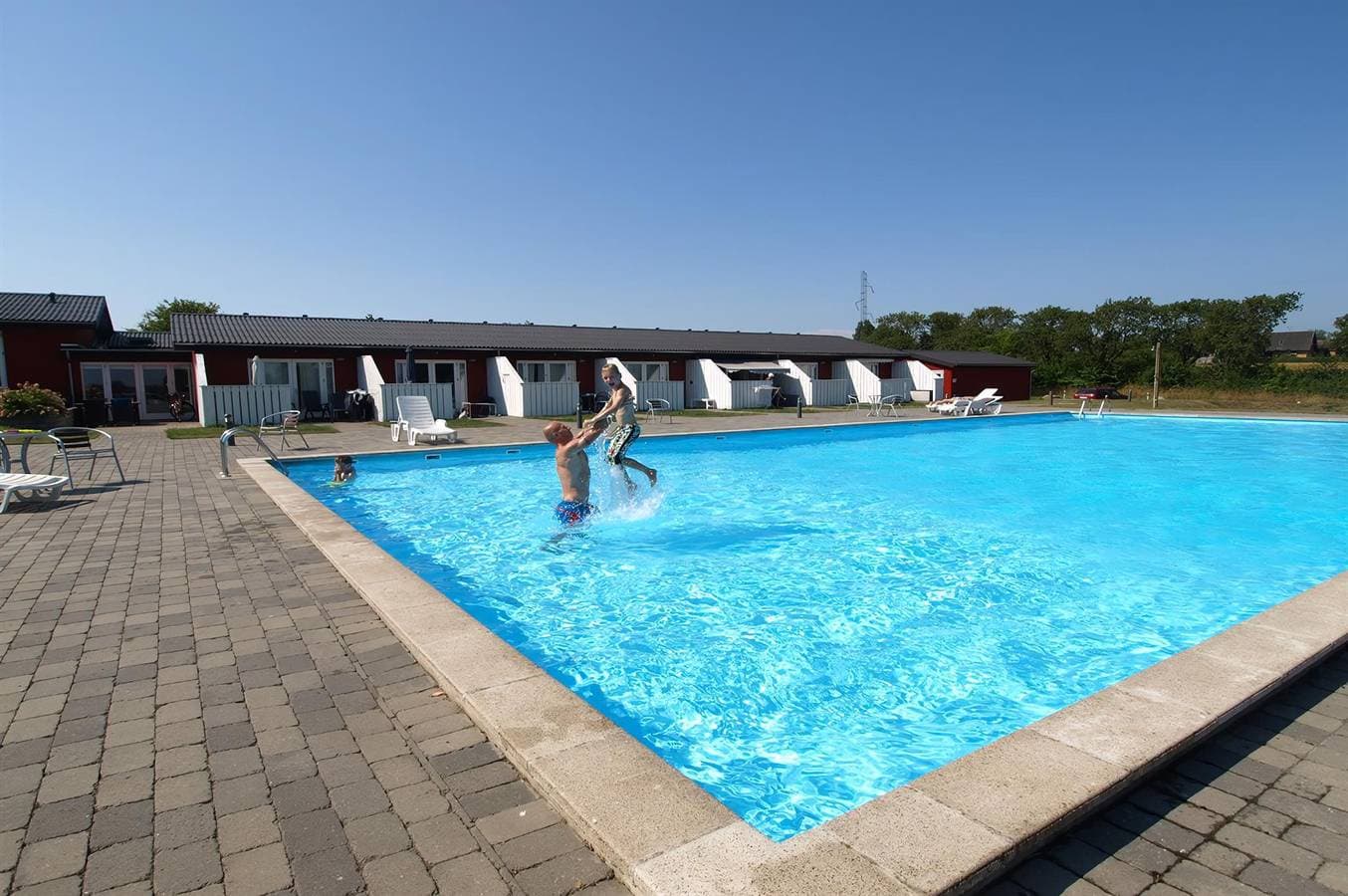 Pet friendly apartment in Aakirkeby with outdoor swimming pool 1