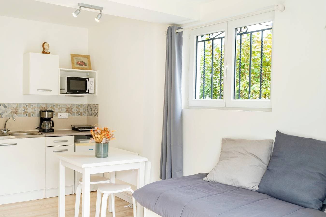Foto 7 von 20: Gästezimmer 'Unabhängiges Zimmer, Alles zu Fuß erreichbar' mit Gemeinschaftsgarten & WLAN