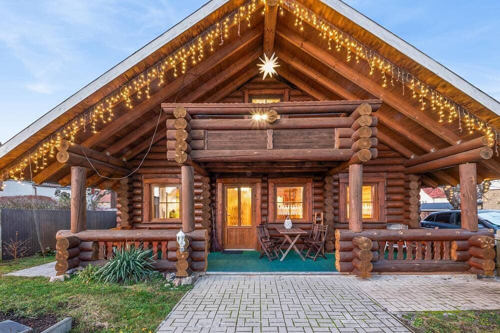 Foto 13 von 20: Gemütliches Holzstammhaus mit Garten im Harz