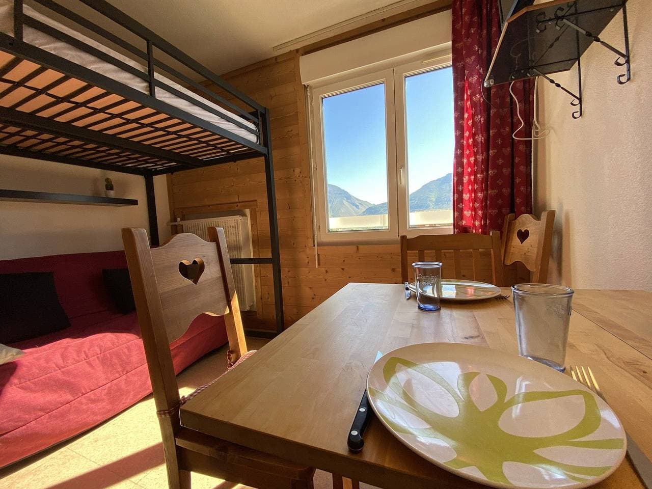 Foto 4 von 25: Renoviertes Studio für 3 Personen, am Fuße der Pisten, mit schöner Talblick – Superdévoluy