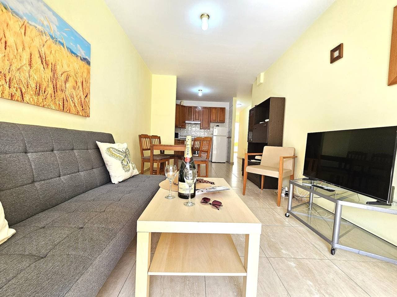 1C Apartamento Abrigos, Wifi y balcón 1