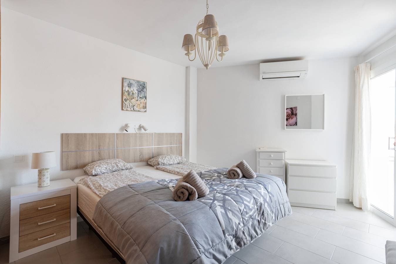 Foto 8 von 20: Frontline Ferienwohnung in Strandnähe mit Meerblick, Pool, WLAN und Klimaanlage