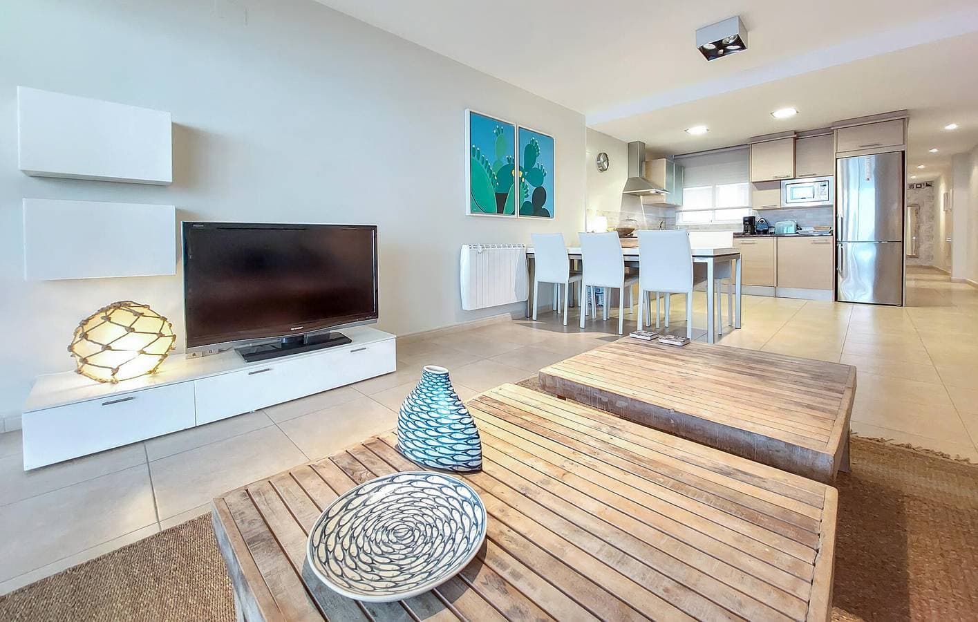 Foto 4 von 19: Wohnung mit Meerblick | 90m² | Parkplatz | Terrasse | AC