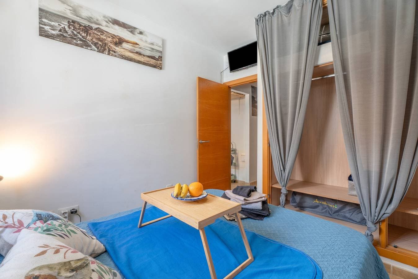 Foto 10 von 23: Ferienstudio 'Los Abrigos 1 Room Playa Wifi' mit WLAN und Klimaanlage