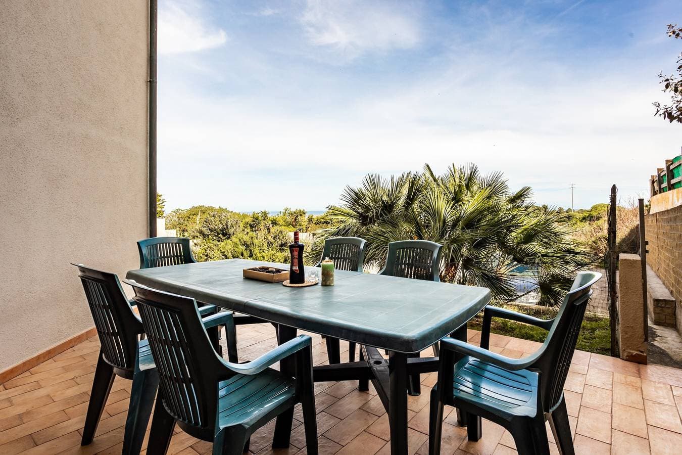 Foto 13 von 21: Ferienhaus 'Casa La Palma Vista Mare' mit Meerblick, WLAN und Klimaanlage