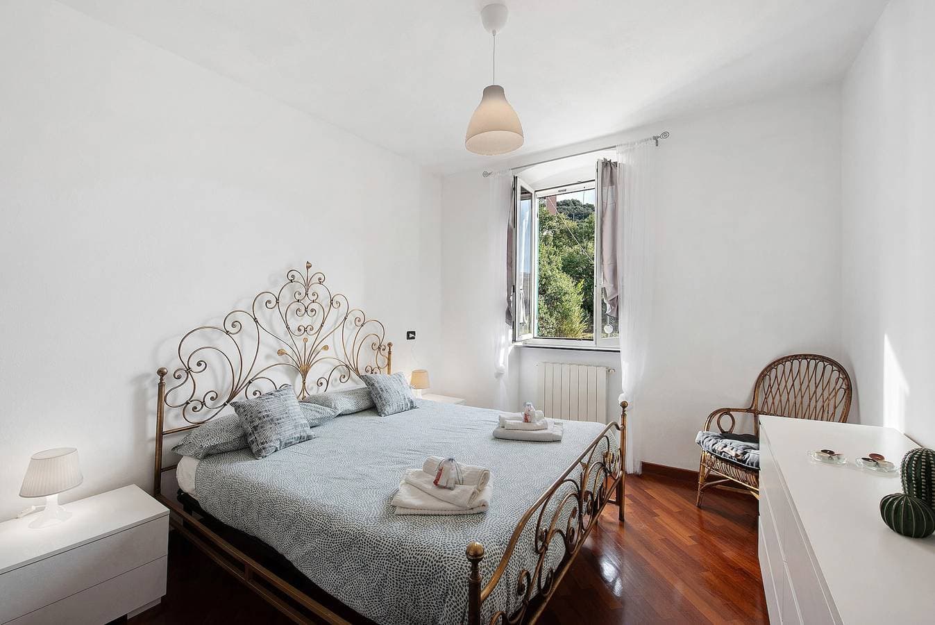 Foto 8 von 38: Mela Garden House Genova – Ruhiges Apartment mit Meerblick, WLAN & Parkplatz