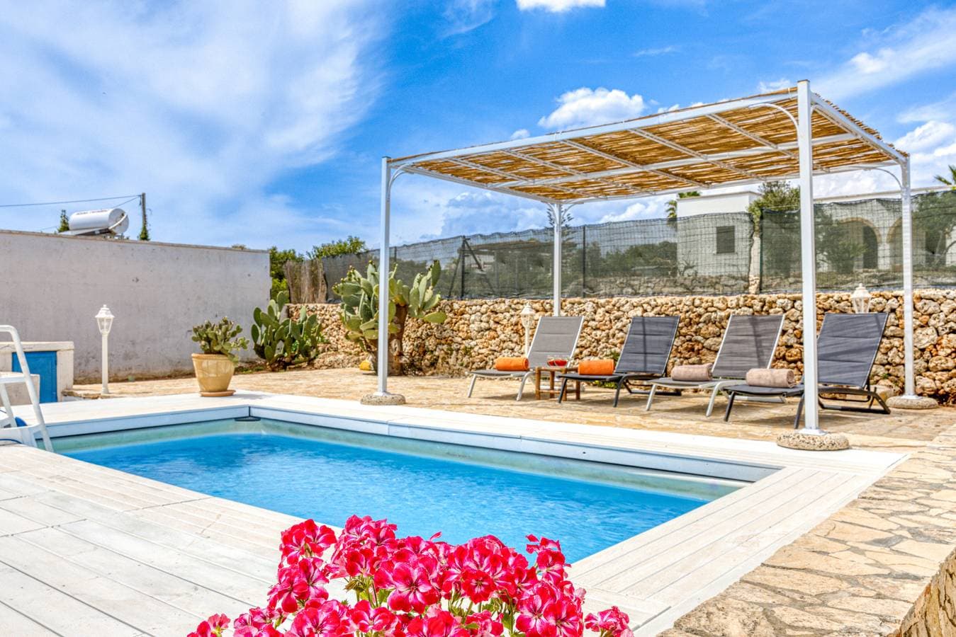 Foto 2 von 41: Hübsches Ferienhaus mit Pool 1km vom Sandstrand von Pescoluse