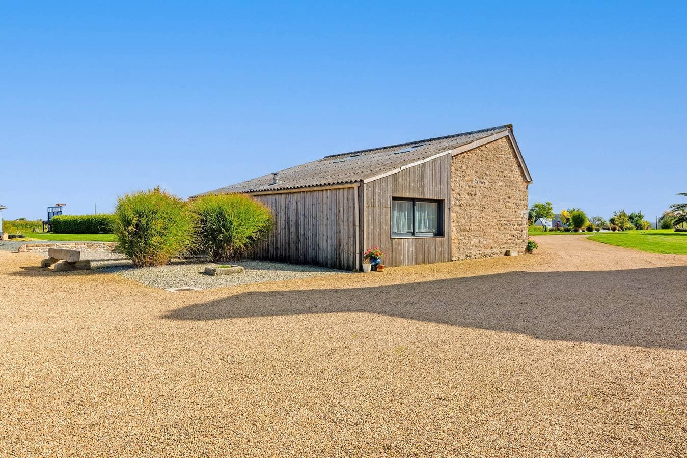 Foto 6 von 26: Ferienhaus 'Ty Reuniou - La Grange' mit Meerblick, Gemeinschaftsterrasse und WLAN