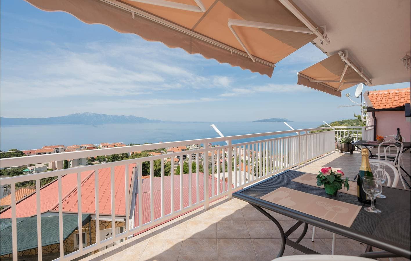 Foto 5 von 28: Charmantes Apartment mit Pool und Terrasse, 300 m vom Strand von Podaca entfernt