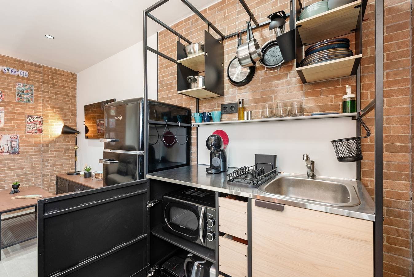 Foto 6 von 21: Ferienapartment 'La Mihilla' mit Bergblick, WLAN und Klimaanlage