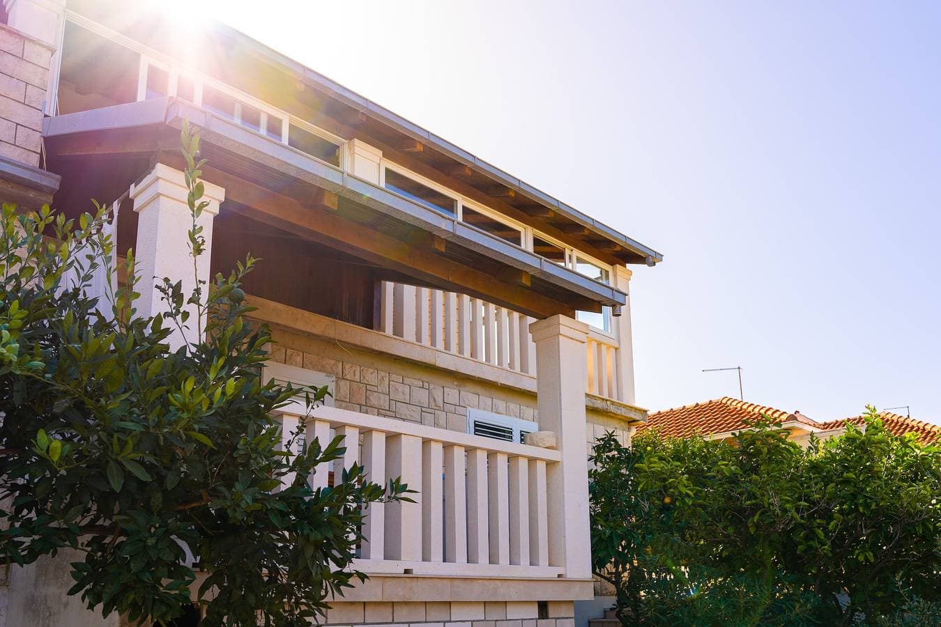 Foto 8 von 37: 1-Zimmer-Ferienwohnung mit Terrasse und Meerblick Medvinjak, Korcula A-4439-a