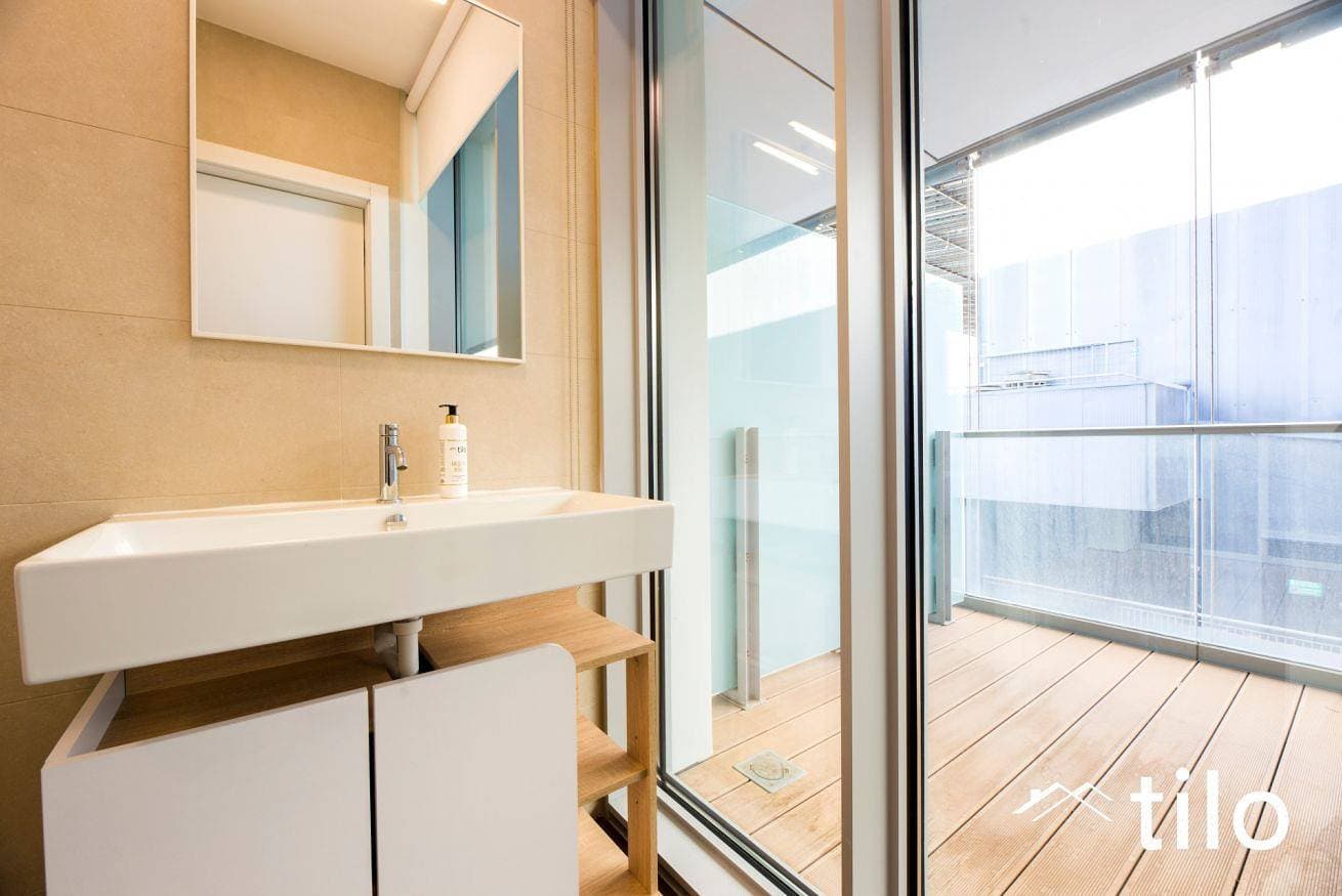 Foto 4 von 46: Ferienwohnung für 2 Personen mit Meerblick