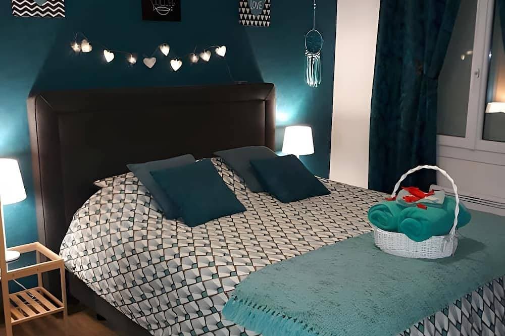 Foto 3 von 30: Gästezimmer „Balnéo Spa Cœur À Cœur“ mit privatem Pool, WLAN und Klimaanlage