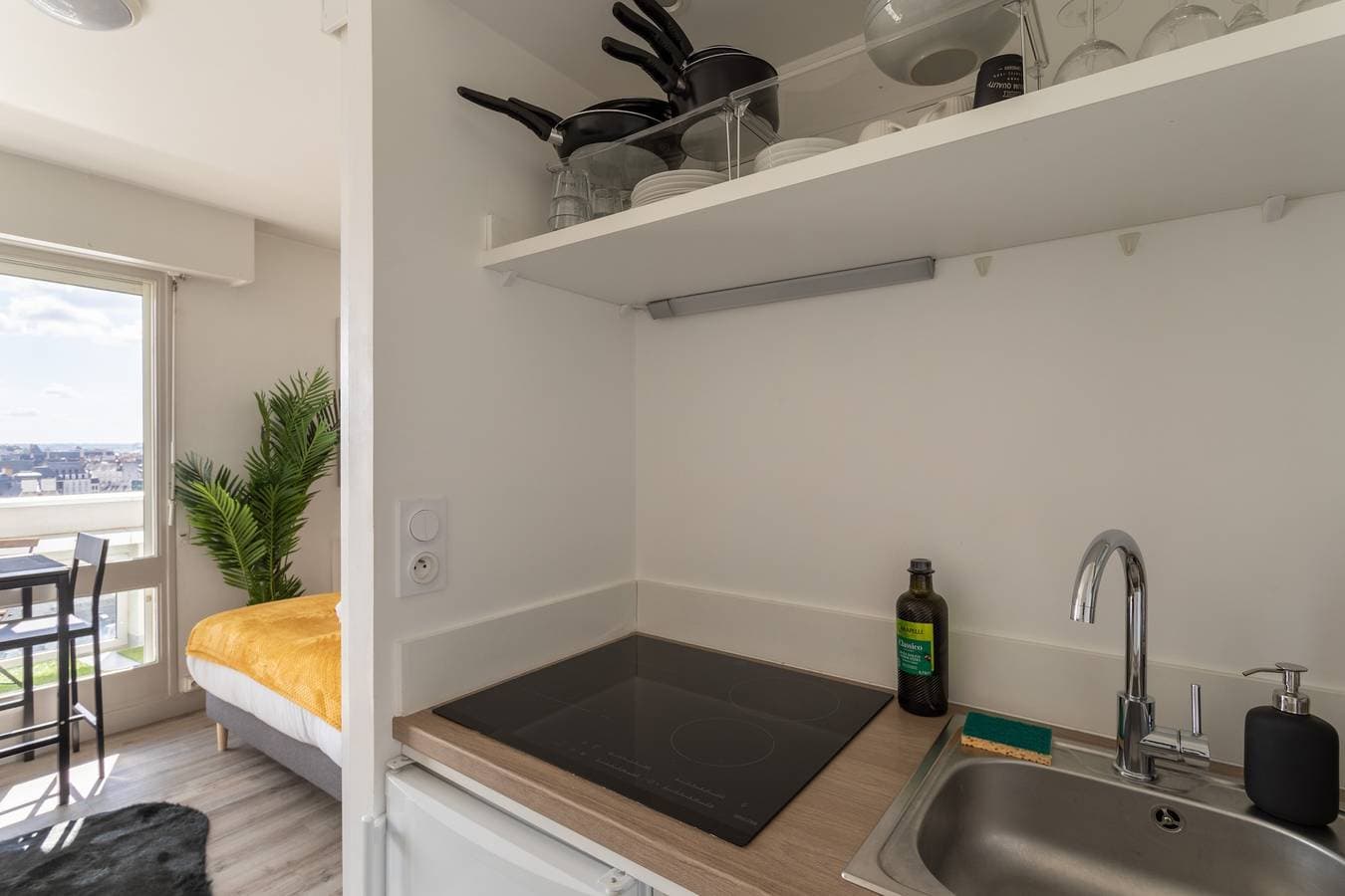 Foto 8 von 11: Ferienwohnung für 2 Personen mit Balkon