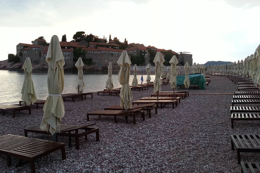 Foto 7 von 16: Penthouse Appartement Sveti Stefan