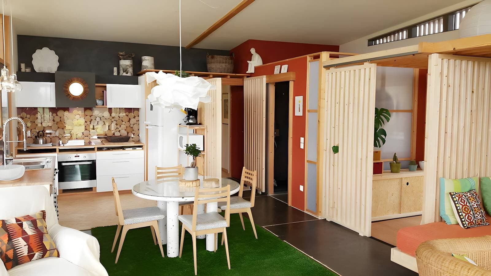 Foto 6 von 16: Gîte Dilos – Ferienhaus in Gan mit Bergblick und Garten