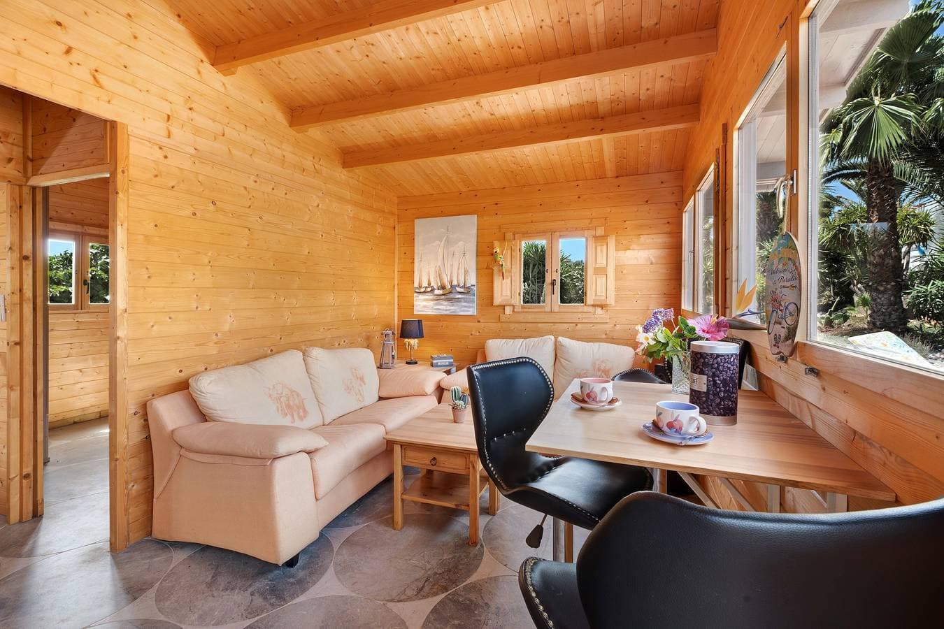 Foto 6 von 22: Ferienhaus 'Finca Firmamento - Casa Mariposa' mit Bergblick, privater Terrasse und WLAN