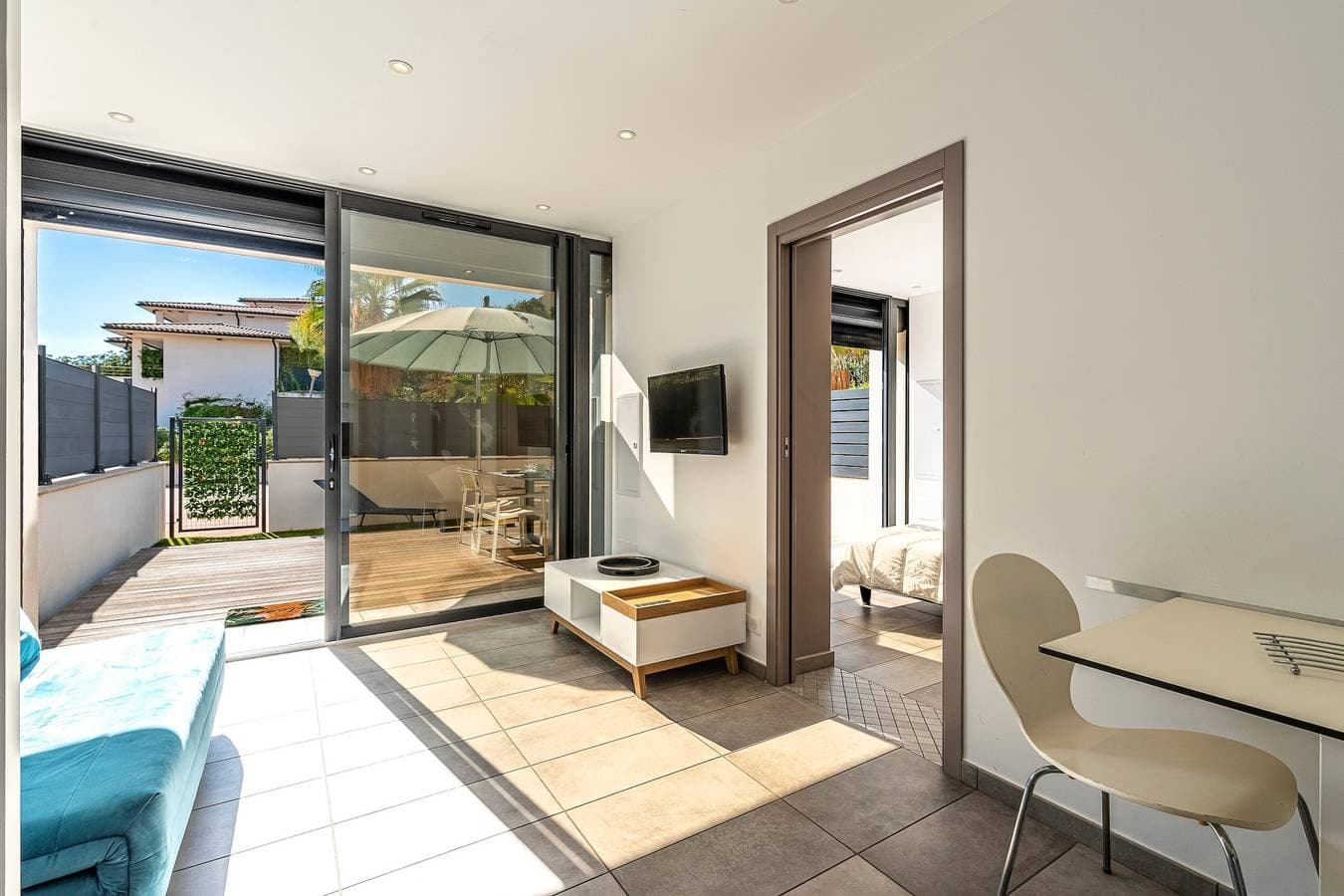 Foto 11 von 14: Ferienwohnung für 3 Personen mit Garten