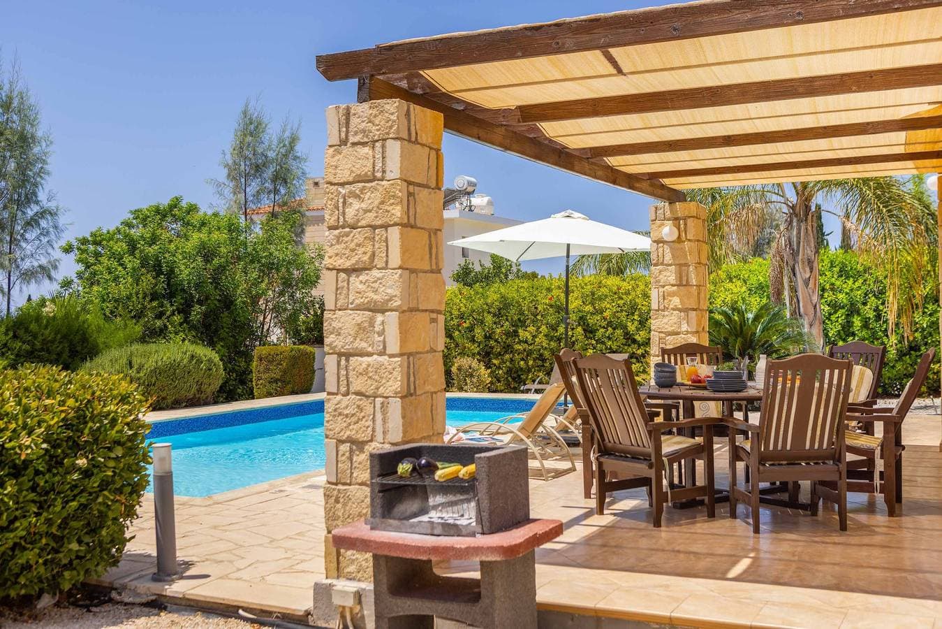Foto 11 von 38: Villa für 6 Personen mit Balkon