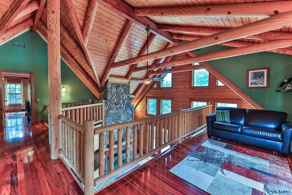 Foto 10 von 32: *Booking Summer* Nature Cabin & Bunkroom-Hot Tub, Grill, Fire Pit