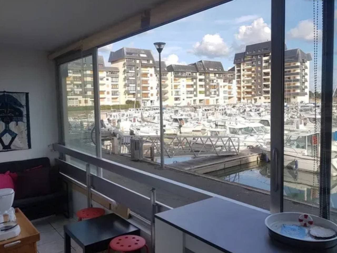 T2 Wohnung - Hafen Courseulles mit Parkplatz 1