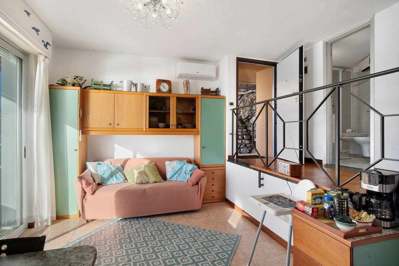 Foto 5 von 21: Ferienwohnung 'Cadorna Fronte Mare' mit Meerblick, Wi-Fi und Klimaanlage