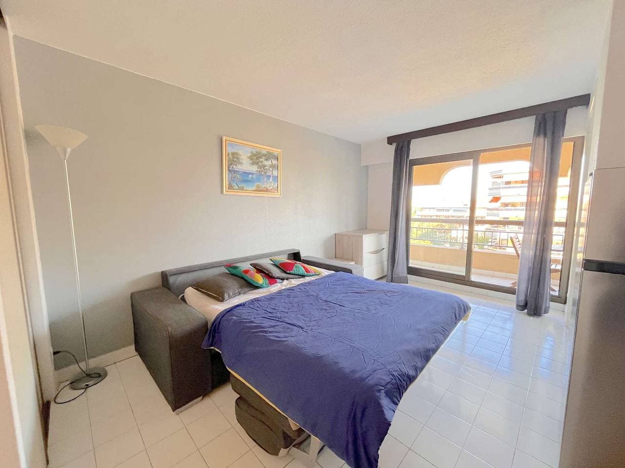 Foto 6 von 20: Studio Kabine in Strandnähe, 4 Schlafplätze, Terrasse, Fréjus, 3. Etage