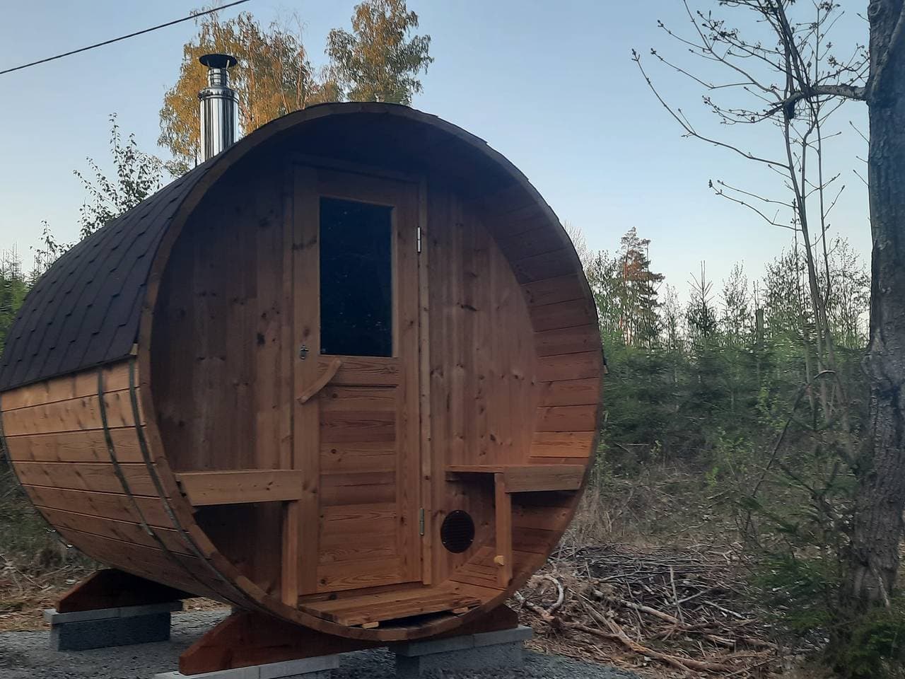 Foto 7 von 24: Erleben Sie einen echten Natururlaub mit Sauna im Wald