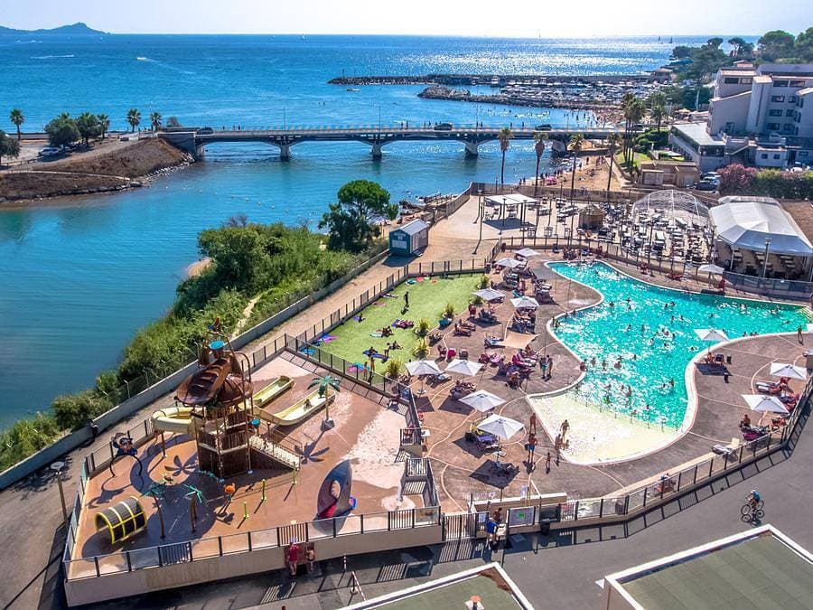 Camping De Saint Aygulf Plage - Mobilheim 5 personen - 3 Schlafzimmer - 5 Personen 1