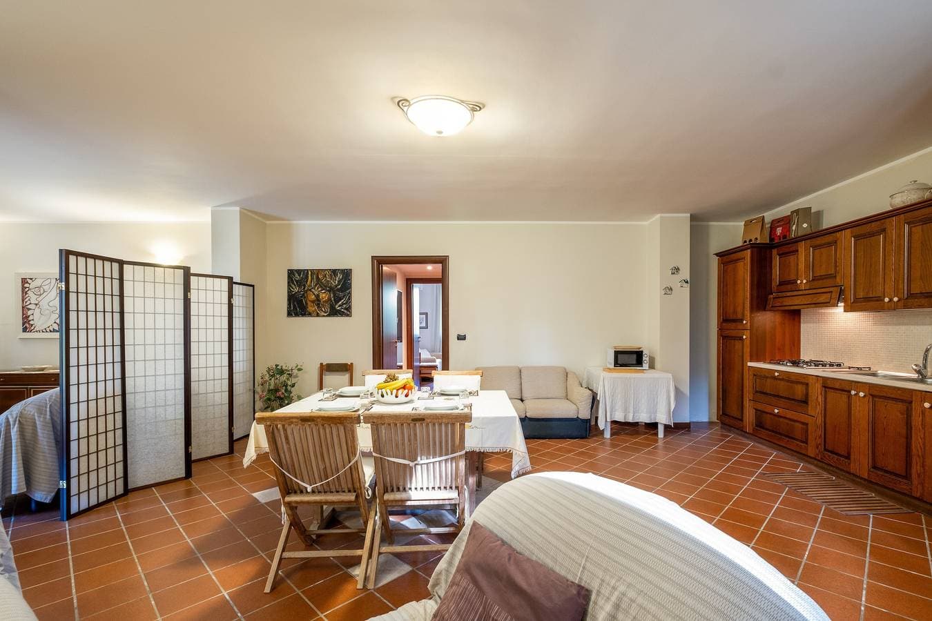 Foto 8 von 21: Apartment 'Casa Cenate Due' mit privater Terrasse, WLAN und Klimaanlage