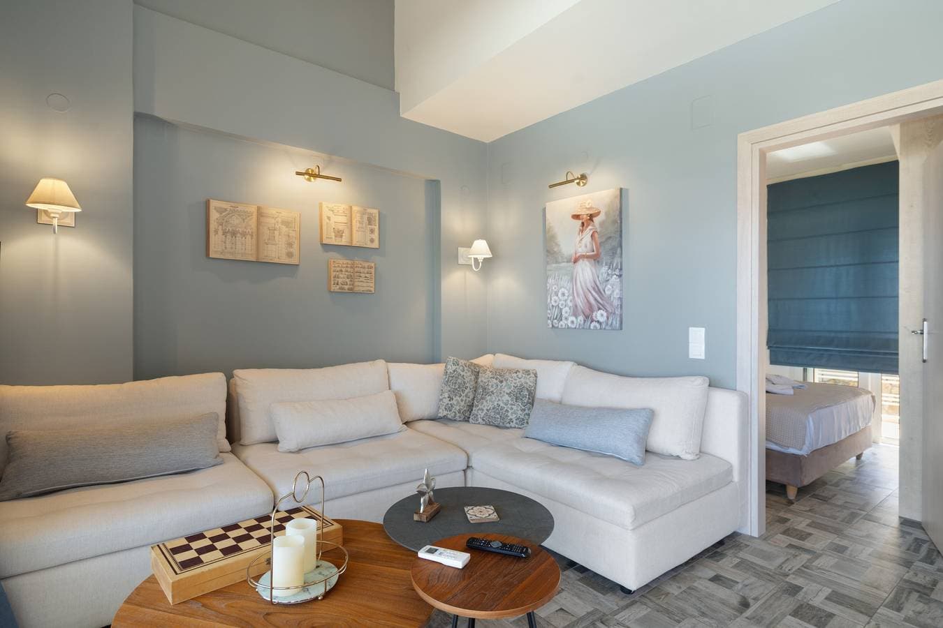 Foto 6 von 26: Ferienwohnung 'Evagelia Luxury Family' mit Meerblick, Wi-Fi und Klimaanlage