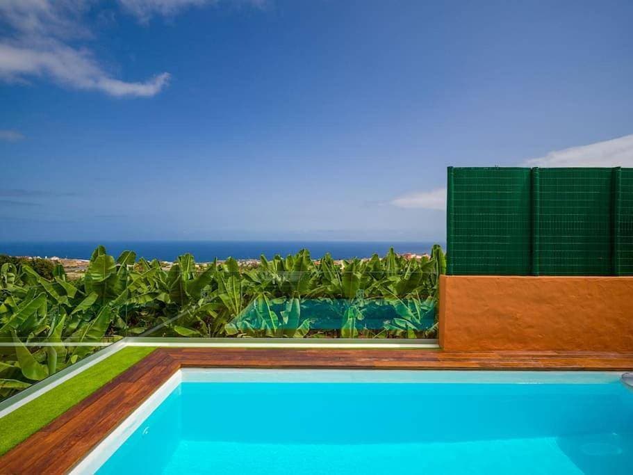 Sunset Banana Plantation House with sea views and private pool by CanaryScape 1