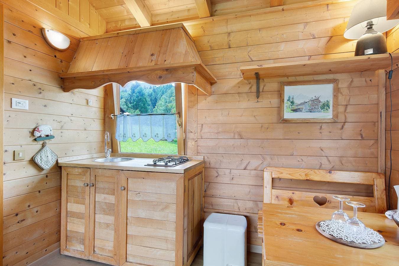 Foto 8 von 18: Haustierfreundliche Berghütte mit Naturteich und Garten in Pieve di Cadore, Dolomiten