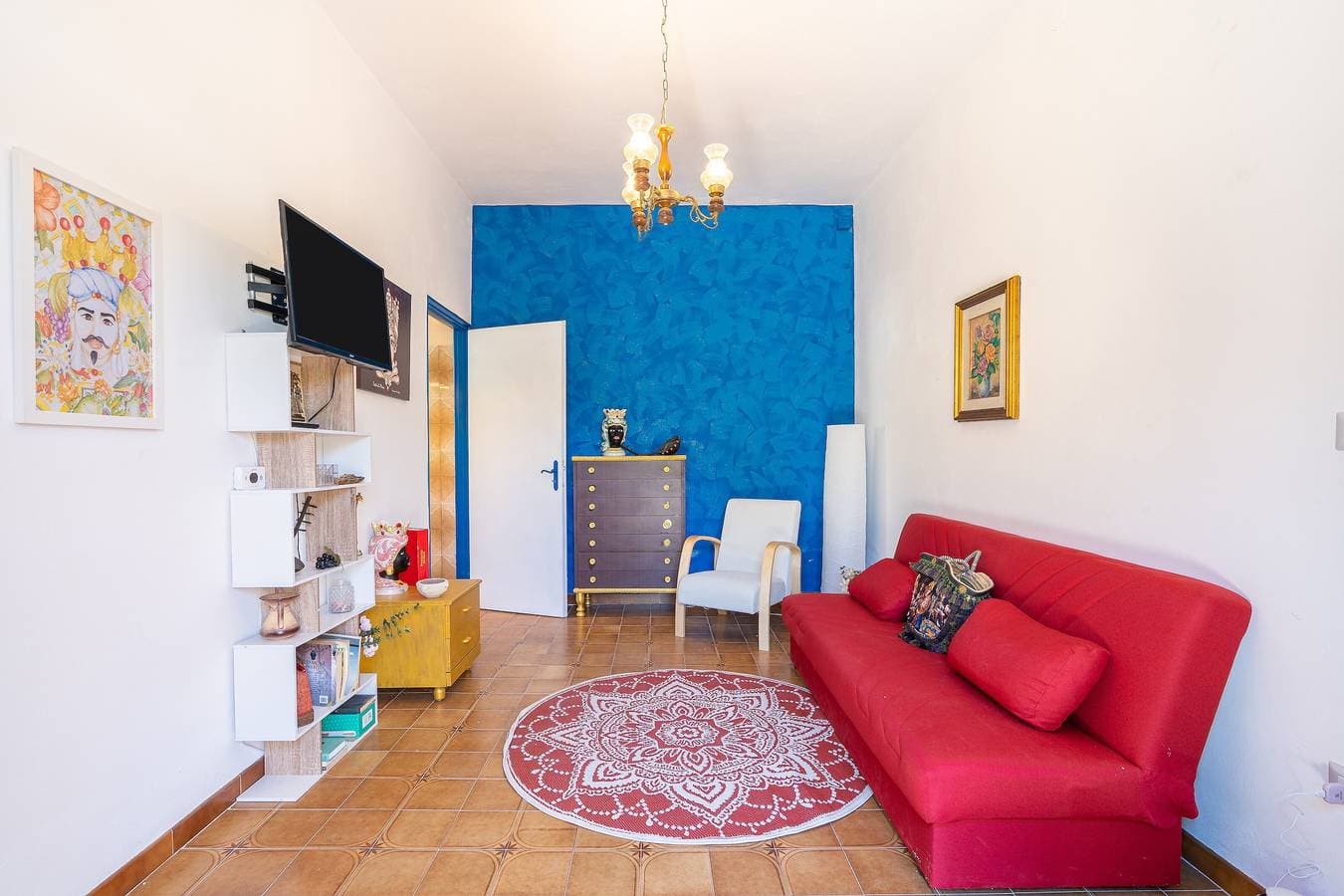 Foto 4 von 28: Apartment 'Villa Dünya Ospitalità Siciliana' mit privatem Pool, Terrasse und Klimaanlage